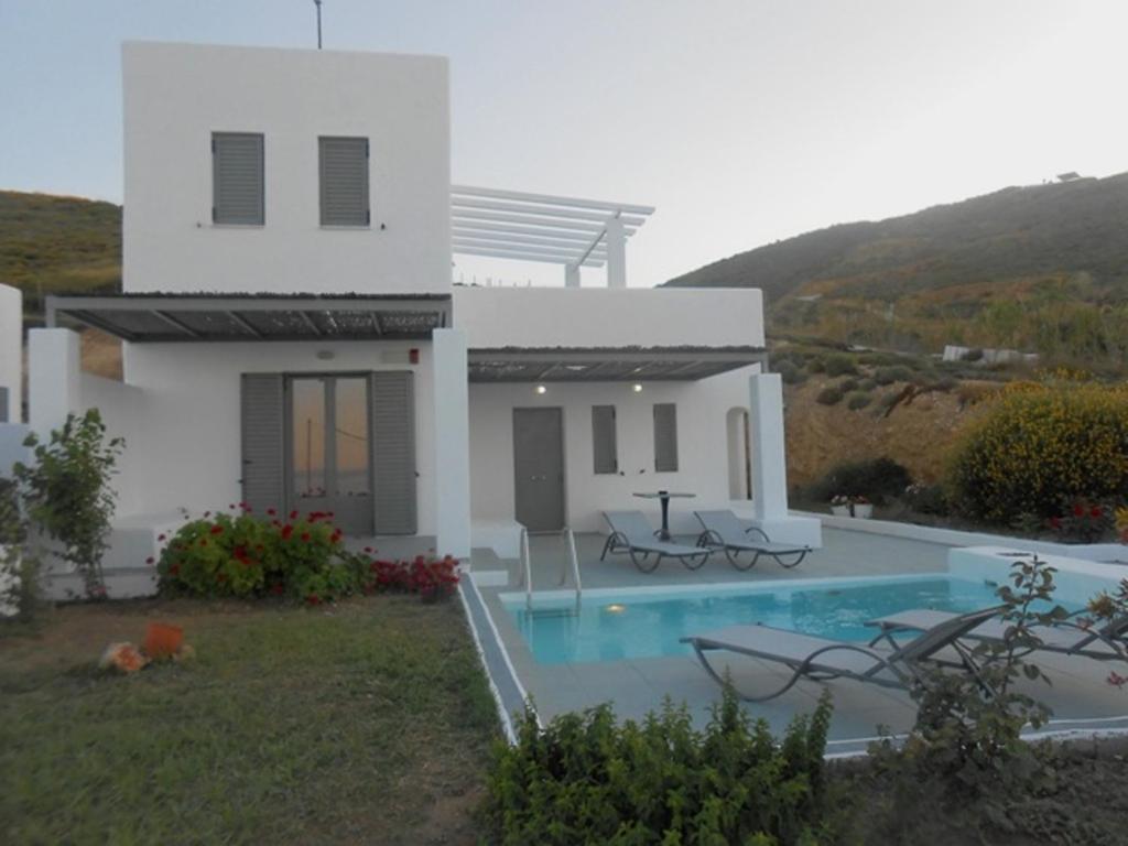 Superior Villa Lino Skyros Buitenkant foto